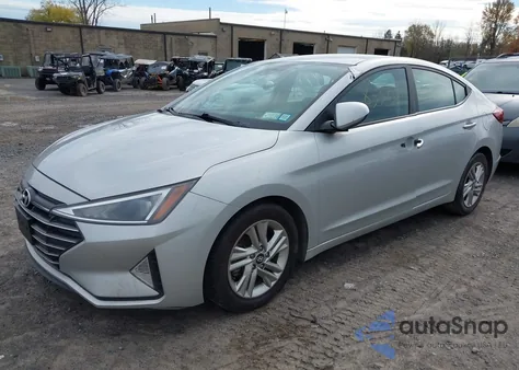2019 Hyundai Elantra Sel из США, поврежденный, VIN 5NPD84LF2KH418213
